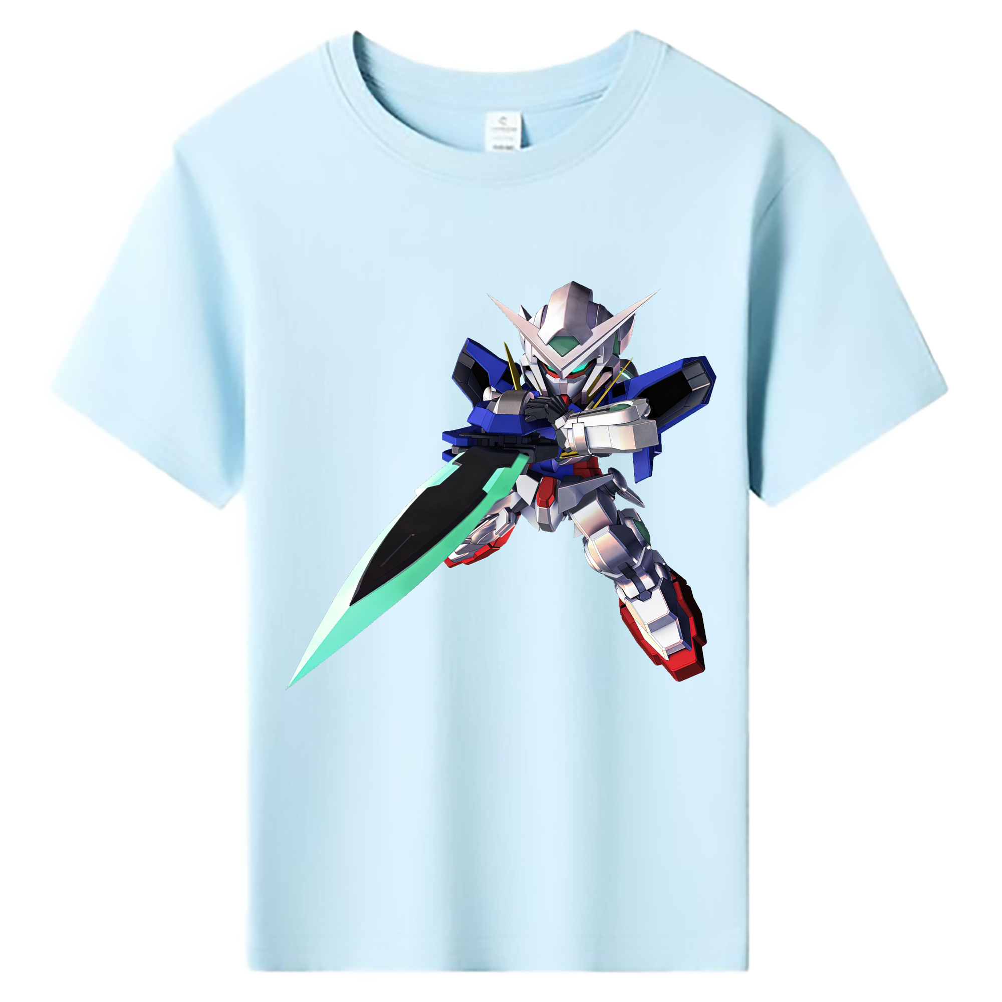 （画像用） 機動戦士ガンダム Mobile Suit Gundam 綿100％キッズTシャツ（フロントプリント）